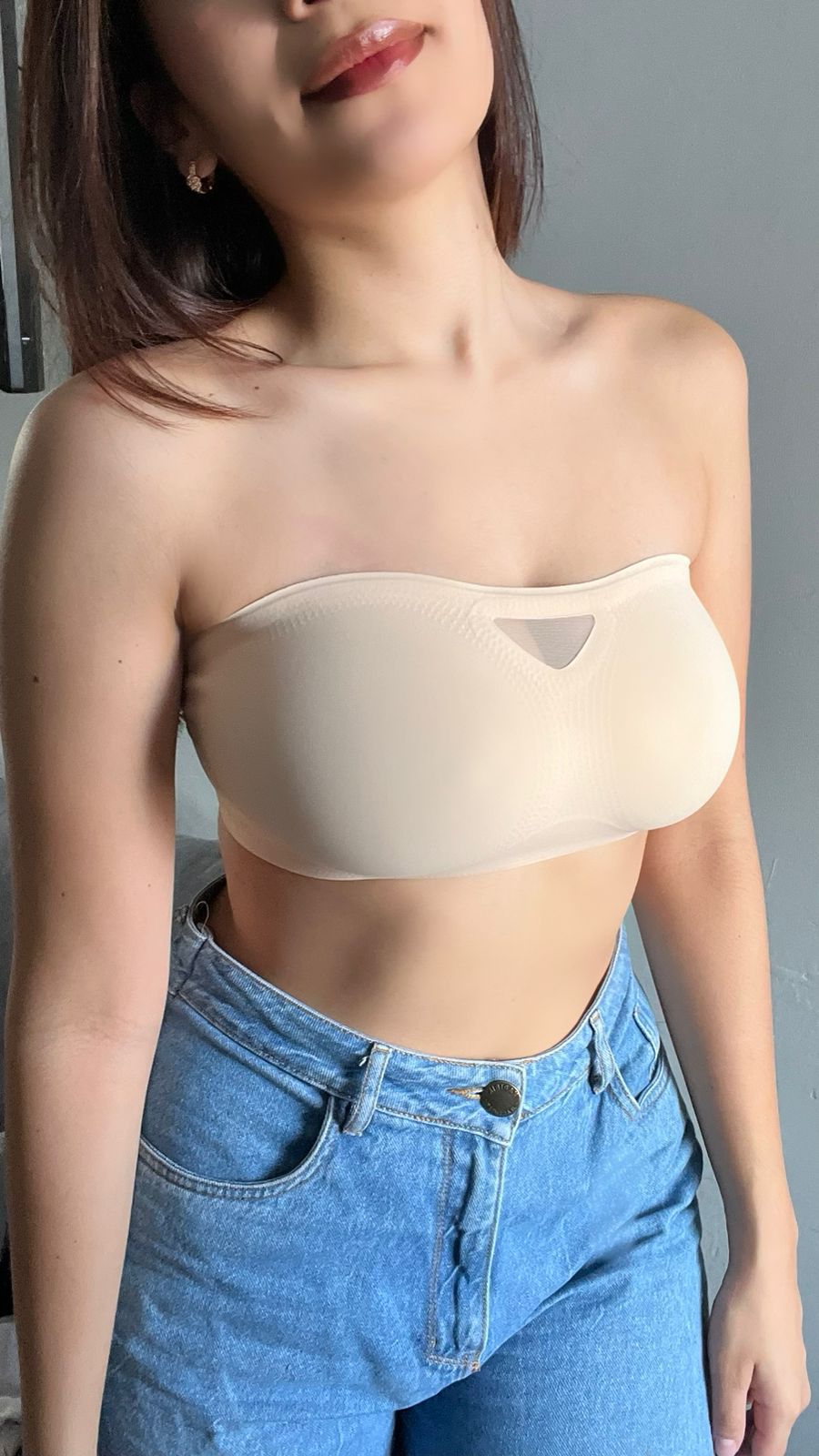 Brasier Stay-divine® Antideslizante sin tirantes sin costuras